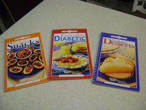 Set Of 3 Diabetes Cookbooks in Luke AFB, Arizona