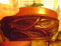 Large Hawaiian Hand Carved Wooden Bowl -- Signed By Artisan in Luke AFB, Arizona